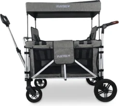 FUXTEC Bolderkar FX-CTXL900 - Premium Grijs - Nu Voor Maximaal 4 Kinderen -Buitenkampeerwinkel 1200x1069 2