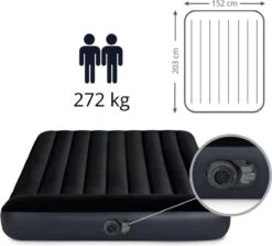 Intex Pillow Rest Classic Queen Luchtbed - 2-persoons - 152x203x25 Cm -Buitenkampeerwinkel 1200x1083 3