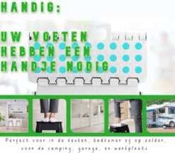 Splendole Opstapje Inklapbaar Caravanopstapje - Opvouwbaar - 100 Kg - Blauwe Krukje 12 Splendole Opstapje Inklapbaar Caravanopstapje - Opvouwbaar - 100 Kg - Blauwe Krukje -Buitenkampeerwinkel 1200x1094 11