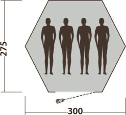 Easy Camp Tent Bolide 400 - Rood - 4 Persoons -Buitenkampeerwinkel 1200x1096