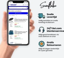 Sunflake Koelrugzak - Lunchtas - Koeltas Backpack Voor Dames & Heren - Zwart -Buitenkampeerwinkel 1200x1098