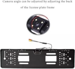 Draadloos Achteruitrijcamera 170 Graden Kijkhoek/Parkeerhulp/LED/Nachtzicht + Kentekenplaat Houder + Draadloos Module -Buitenkampeerwinkel 1200x1100 4