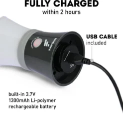 Favour L0717 Camping Lamp Oplaadbaar LED, 200 Lumen, IPX7 Waterdicht, Drijvend, Schokbestendig, Draagbare Kampeerlamp, Tentlamp, Vislamp, Geïntegreerde Oplaadbare Batterij -Buitenkampeerwinkel 1200x1110 5