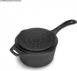 Petromax KR1 Gietijzeren Steelpan Met Deksel (1 Liter) -Buitenkampeerwinkel 1200x1114 1