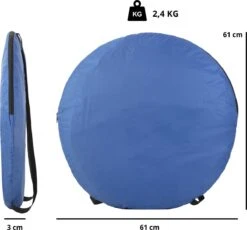 Dutch Mountains Pop-up Omkleedtent -190 X120cm Draagbare Douchetent - Prive-kamer - Multitent -Buitenkampeerwinkel 1200x1115 2