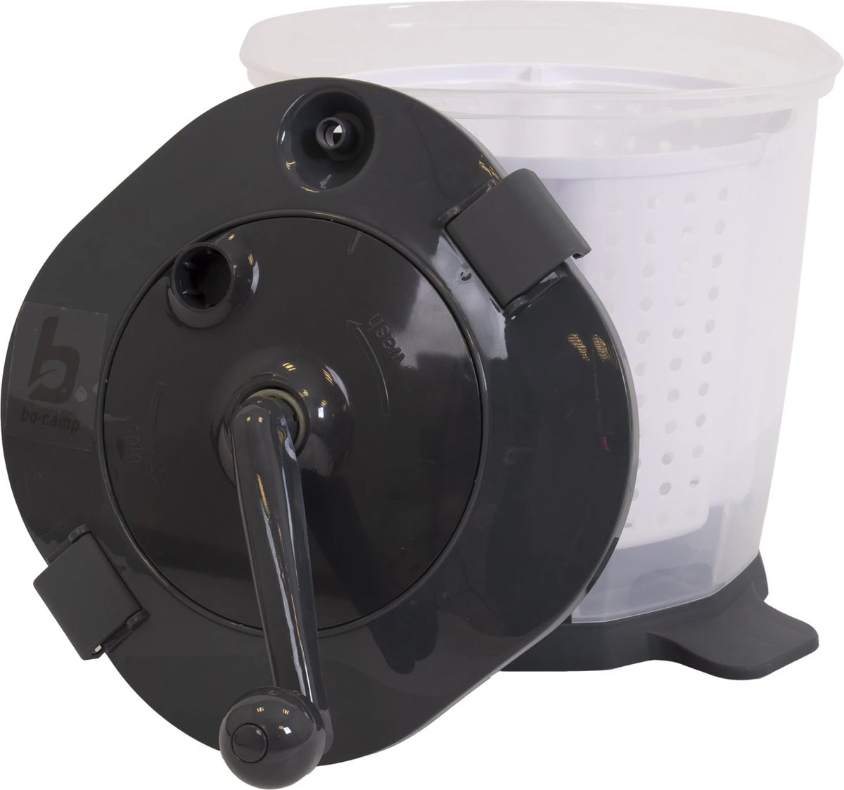 Bo-Camp Wasmachine - Met Centrifuge - Grijs 6 Bo-Camp Wasmachine - Met Centrifuge - Grijs - Afbeelding 6