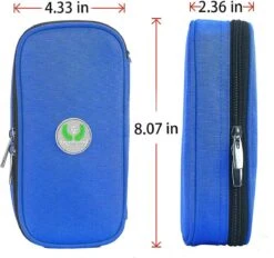 YOUSHARES Insuline Koeltas Diabetici Tas - Medicijnen Diabetici Geïsoleerde Draagbare Koeltas Voor Insuline Pen En Diabetes Koeltas Met 2 Koelaccu's (blauw) -Buitenkampeerwinkel 1200x1125 2