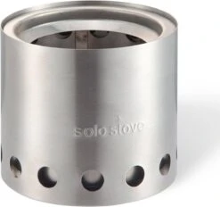 Solo Stove Lite Draagbare Kooktoestel. Geen Vloeibare Brandstof Nodig. Krachtige Efficiënte Houtverbranding En Weinig Rook. Voor 1-2 Personen, 304 Roestvrijstaal, Compact ⌀ 10,8 Cm, Hoogte 14,5 Cm, 255g. -Buitenkampeerwinkel 1200x1126 3