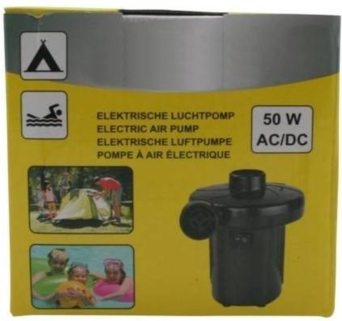 Benson Elektrische Luchtpomp Voor Zwembaden En Luchtbedden - 220V/12V 3 Benson Elektrische Luchtpomp Voor Zwembaden En Luchtbedden - 220V/12V - Afbeelding 3