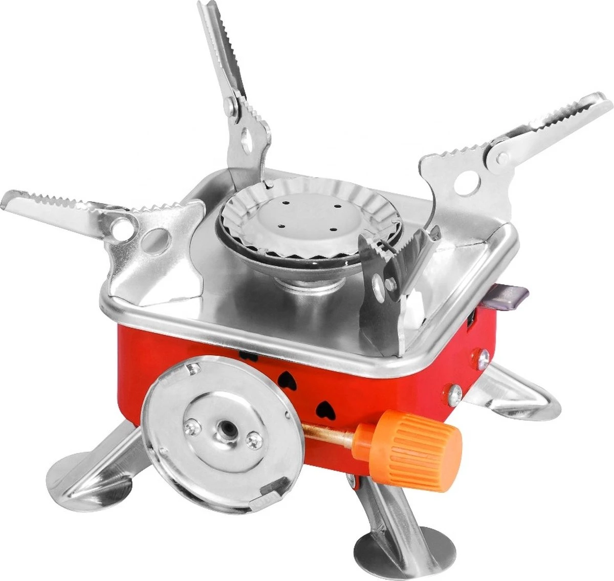 IBright Camping Gasbrander Kooktoestel - Compact En Opvouwbaar -Draagbare 1-pits Kookbrander 1 IBright Camping Gasbrander Kooktoestel - Compact En Opvouwbaar -Draagbare 1-pits Kookbrander