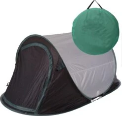 JEMIDI Tweepersoons Pop-up Tent - Opgooitent, Werptent Voor 2 Personen - Ideaal Als Festivaltent Of Kampeertent - Verschillende Kleuren -Buitenkampeerwinkel 1200x1139 1