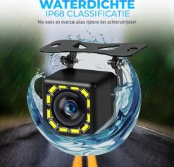 XEOD Achteruitrijcamera - 12 LED Nachtzicht - IP68 Waterdicht - Achteruitrij Camera Auto -Buitenkampeerwinkel 1200x1148 4