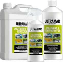 Ultramar - Sprayhood & Tent Protector 2,5L - Impregneermiddel Voor Bootkap, Tent, Cabriodak - Maakt Waterdicht En Geeft Extra Bescherming -Buitenkampeerwinkel 1200x1172 1