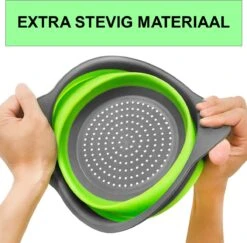 Merkloos Inklapbare Vergiet - Opvouwbaar - Groot - Blauw - Siliconen -Buitenkampeerwinkel 1200x1179 2