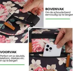 Brisby 4 Laags Geïsoleerde Koeltas - Boodschappentas 21 Liter - Bloemetjes -Buitenkampeerwinkel 1200x1182 3