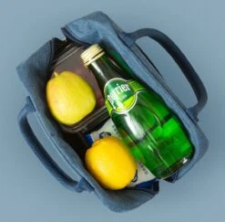 Merkloos Koeltas Lunch - Lunchtas Volwassenen - Kinderen - Lunchtrommel - Picknicktas - Koelzak - Coolbag - Waterdicht - Lunchtas - Koeltasje - Zwart -Buitenkampeerwinkel 1200x1182 5