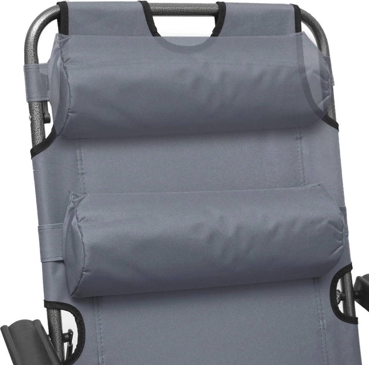 Ligstoel Opvouwbaar 155x60cm - Lichte Ligbed Relaxstoel Tuinstoel Campingstoel Strandstoel 7 Ligstoel Opvouwbaar 155x60cm - Lichte Ligbed Relaxstoel Tuinstoel Campingstoel Strandstoel - Afbeelding 7