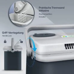 Tillvex- Koelbox, Coolbox, 32 Liter, Grijs -Buitenkampeerwinkel 1200x1189 3