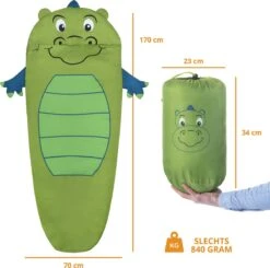 Dutch Mountains Kinderslaapzak Nijlpaard - 170 X 70cm Polyester - Zacht Lichtgewicht – Opberghoes 10 Dutch Mountains Kinderslaapzak Nijlpaard - 170 X 70cm Polyester - Zacht Lichtgewicht – Opberghoes -Buitenkampeerwinkel 1200x1190 10