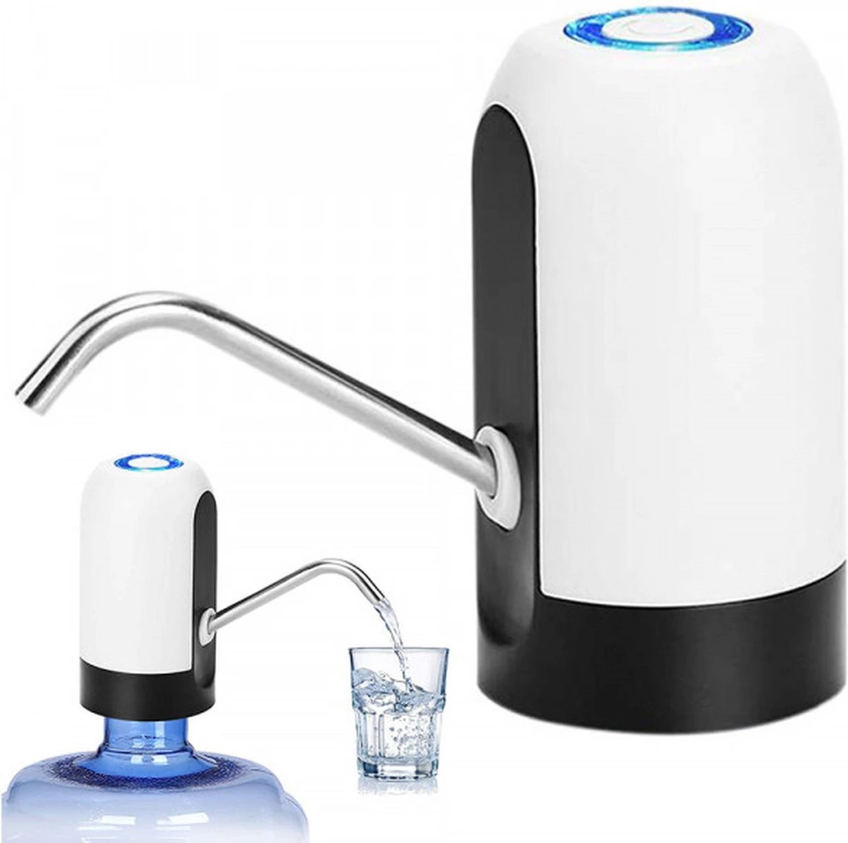 Merkloos Waterdispenser - Automatische Waterdispenser - USB Oplaadbaar - Draagbare Waterpomp - Elektrische Dispenser 12 Merkloos Waterdispenser - Automatische Waterdispenser - USB Oplaadbaar - Draagbare Waterpomp - Elektrische Dispenser - Afbeelding 12