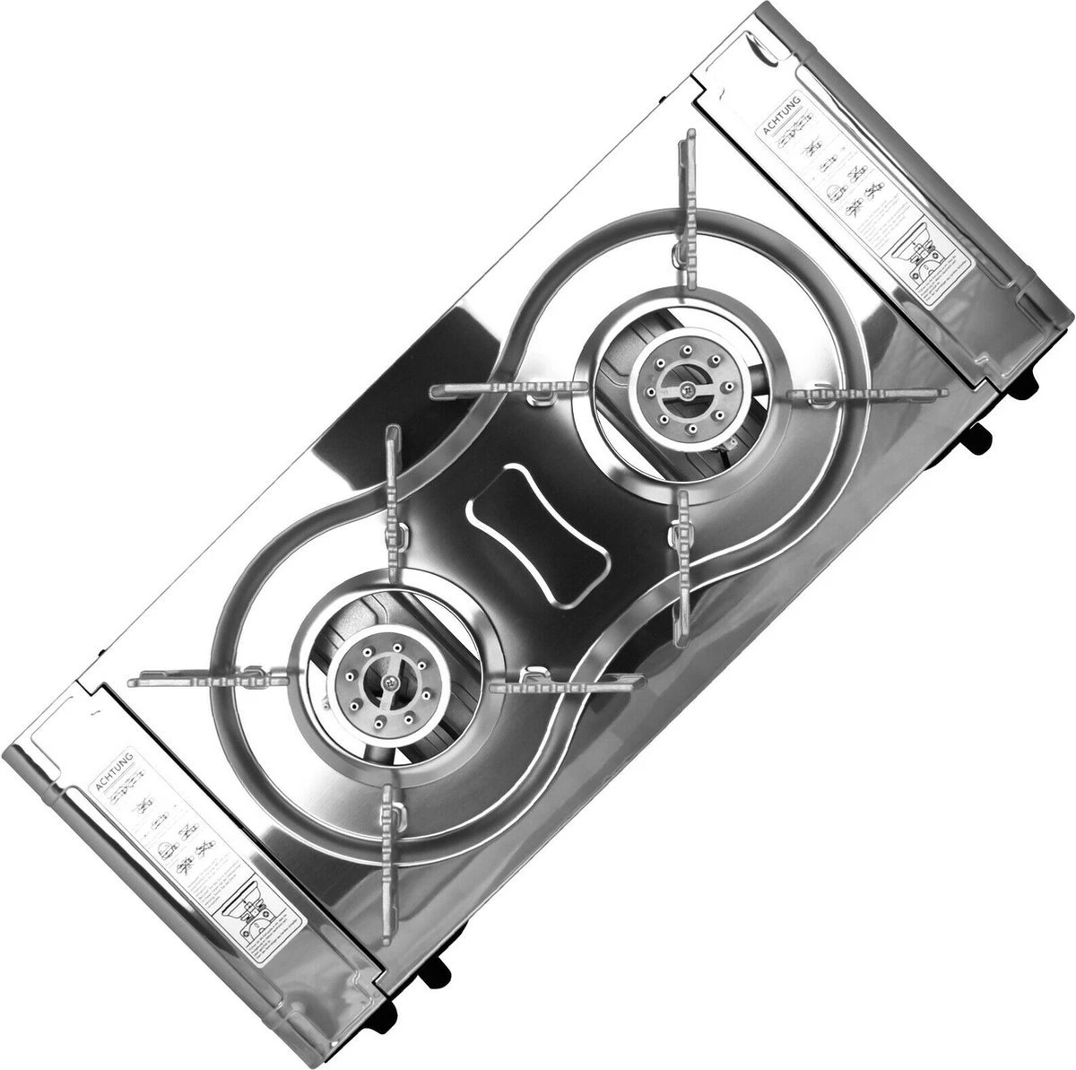 SMH LINE® Dubbele Camping Kooktoestel - 2 Pits - Draagbaar Gasfornuis - 2x 2500W 3 SMH LINE® Dubbele Camping Kooktoestel - 2 Pits - Draagbaar Gasfornuis - 2x 2500W - Afbeelding 3