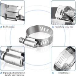 BOTC Slangklemmen Set - RVS Slangklem - Ø 8-38mm - 60 Delig 19 BOTC Slangklemmen Set - RVS Slangklem - Ø 8-38mm - 60 Delig -Buitenkampeerwinkel 1200x1196 16