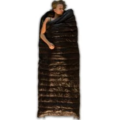 LOWLAND OUTDOOR® Ultra Compact Blanket - Donzen Slaapzak - Gewicht 495g - 210x80 Cm - Comfort Temperatuur +8°C -Buitenkampeerwinkel 1200x1196 7