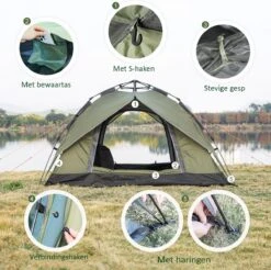 Sens Design Pop Up Tent - Tent - 2-3 Personen -Buitenkampeerwinkel 1200x1197 7