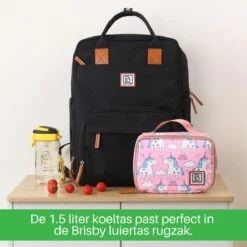 Brisby 4 Laags Geïsoleerde Koeltas - Lunchtas 1.5 Liter - Roze Eenhoorn 11 Brisby 4 Laags Geïsoleerde Koeltas - Lunchtas 1.5 Liter - Roze Eenhoorn -Buitenkampeerwinkel 1200x1198 6