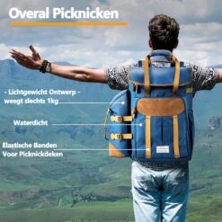 Cabinmax Koeltas - Koelrugzak - Picknick - Picknicktas Met Flessenhouder - Koelrugtas 24L - Olive Green 12 Cabinmax Koeltas - Koelrugzak - Picknick - Picknicktas Met Flessenhouder - Koelrugtas 24L - Olive Green -Buitenkampeerwinkel 1200x1198 7