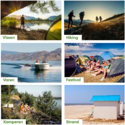 KNGZ Outdoor Gear – Camping Toilet – Nieuw Model – Biologisch Afbreekbare Zakjes – Opvouwbare Camping Toilet Met Deksel – Camping Toilet Hoge Zit – Draagbare WC Emmer Volwassen – Draagbaar Mobiel Potje – Nachtemmer – Opvouwbaar Toilet – Kamperen -Buitenkampeerwinkel 1200x1199 13