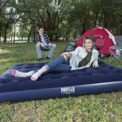 Pavillo Queen Luchtbed - 2-Persoons - Blauw - 203 X 152 X 22 Cm -Buitenkampeerwinkel 1200x1200 1032