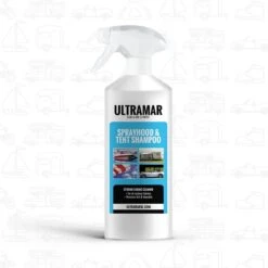 Ultramar - Sprayhood & Tent Shampoo - 1L - Tentdoekreiniger - Voor Bootkap, Tent, Cabriodak, Zonwering - Tentonderhoud - Bootonderhoud - Schoonmaakmiddel -Buitenkampeerwinkel 1200x1200 1091