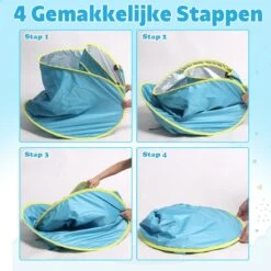 Seidon Strandtent Baby - Pop Up Tent - UV Bescherming - Baby En Kind - Waterdicht - Zwembadje - UV Bescherming -Buitenkampeerwinkel 1200x1200 1160