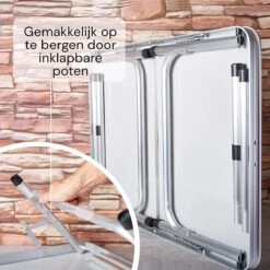 Liivo Aluminium Inklapbare Tafel - Campeertafel 75x55x60cm 15 Liivo Aluminium Inklapbare Tafel - Campeertafel 75x55x60cm -Buitenkampeerwinkel 1200x1200 12