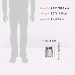 Solo Stove Lite Draagbare Kooktoestel. Geen Vloeibare Brandstof Nodig. Krachtige Efficiënte Houtverbranding En Weinig Rook. Voor 1-2 Personen, 304 Roestvrijstaal, Compact ⌀ 10,8 Cm, Hoogte 14,5 Cm, 255g. -Buitenkampeerwinkel 1200x1200 1242