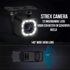 Strex Achteruitrijcamera - Universeel RCA - 12 LED Nachtzicht - IP68 Waterdicht - Achteruitrij Camera Auto -Buitenkampeerwinkel 1200x1200 1304