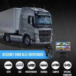 Strex Achteruitrijcamera Set Bedraad Met 4 Camera's (tegelijk Bekijken) - 9" Scherm - 18LED Nachtzicht 15m - IP67 Waterdicht - Achteruitrij Camera -Buitenkampeerwinkel 1200x1200 1312