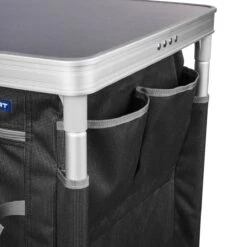 Campart Campingkeuken KI-0734 - Campingkast Groot - 4 Verstelbare Poten - Opvouwbaar En Lichtgewicht - Inclusief Opbergtas - Grijs -Buitenkampeerwinkel 1200x1200 138