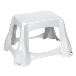 Curver Opstapje De Luxe Krukje - Wit -Buitenkampeerwinkel 1200x1200 1391