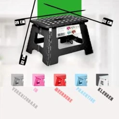 Splendole Opstapje Inklapbaar Caravanopstapje - Opvouwbaar - 100 Kg - Witte Krukje -Buitenkampeerwinkel 1200x1200 1394