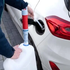 All Ride Elektrische Brandstofpomp - 60CM Slang - 240L/P/U - Batterij Aangedreven - Kunststof - Rood/Wit -Buitenkampeerwinkel 1200x1200 1471