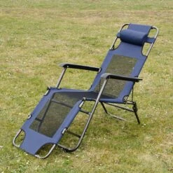 Ligstoel 180x60cm - Opvouwbaar Campingstoel Ligbed Strandstoel Tuinstoel Vouwligstoel Blauw -Buitenkampeerwinkel 1200x1200 154