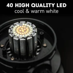 Favour L0944 Retro LED Lantaarn Hoog Vermogen 1300 Lumen, Vintage Design, Tuinlantaarn, Camping Lamp, Stormlantaarn Kleurtemperatuur Instelbaar Warm Wit Tot Koel Wit, Traploos Dimbaar Incl. Kaarslichtstand -Buitenkampeerwinkel 1200x1200 1574