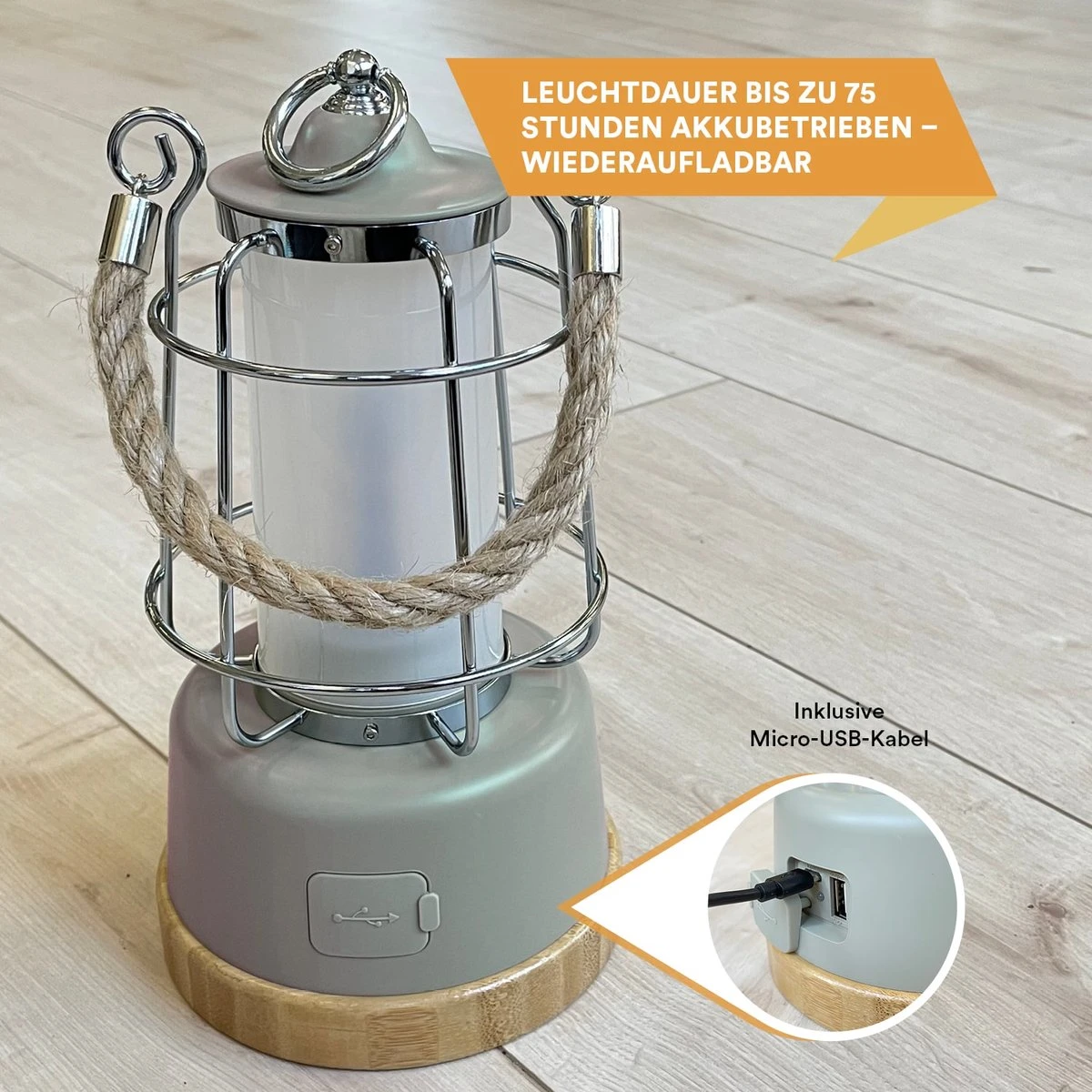 Skandika Kiruna LED-Lamp – Tentlampen – Campinglampen – Buiten Lantaarn – Buitenverlichting – Buiten Lamp - Retro Outdoor Camping Lamp Met Powerbank, Traploos Dimbaar, Draadloos, Oplaadbare Batterij, USB, Warm En Koud Wit, 75h Lichtduur – Beige 3 Skandika Kiruna LED-Lamp – Tentlampen – Campinglampen – Buiten Lantaarn – Buitenverlichting – Buiten Lamp - Retro Outdoor Camping Lamp Met Powerbank, Traploos Dimbaar, Draadloos, Oplaadbare Batterij, USB, Warm En Koud Wit, 75h Lichtduur – Beige - Afbeelding 3