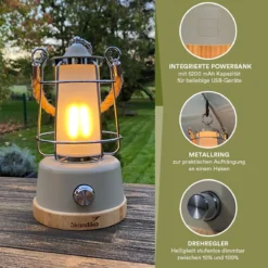 Skandika Kiruna LED-Lamp – Tentlampen – Campinglampen – Buiten Lantaarn – Buitenverlichting – Buiten Lamp - Retro Outdoor Camping Lamp Met Powerbank, Traploos Dimbaar, Draadloos, Oplaadbare Batterij, USB, Warm En Koud Wit, 75h Lichtduur – Beige 16 Skandika Kiruna LED-Lamp – Tentlampen – Campinglampen – Buiten Lantaarn – Buitenverlichting – Buiten Lamp - Retro Outdoor Camping Lamp Met Powerbank, Traploos Dimbaar, Draadloos, Oplaadbare Batterij, USB, Warm En Koud Wit, 75h Lichtduur – Beige -Buitenkampeerwinkel 1200x1200 1595