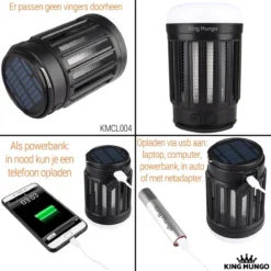 Anti Muggenlamp LED Camping Lamp | Thuis Muggen Vanger Lamp Oplaadbaar | King Mungo -Buitenkampeerwinkel 1200x1200 1608
