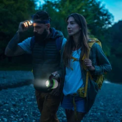 B.K.Licht - LED Kampeerlamp - Zaklamp - 3 In 1 Zaklantaarn Voor Kinderen - Tafellamp - Tentlamp - Opvouwbaar - Zwart Groen - 140 Lumen - IP20 -Buitenkampeerwinkel 1200x1200 1652