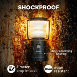 Favour L1061 Camping Lamp LED, 875 Lumen, IP64, Waterdicht, Draagbare Kampeerlamp, Tentlamp, Schokbestendig, 4 Verschillende Lichtmodi Incl Kaarslicht-modus, Afneembaar Deksel, Handig & Compact Formaat -Buitenkampeerwinkel 1200x1200 1676