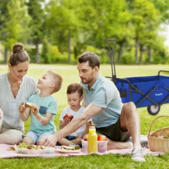 LifeGoods Bolderkar - Opvouwbaar - Draaibare Wielen - 2 Standen - 70KG Draagkracht - Blauw 14 LifeGoods Bolderkar - Opvouwbaar - Draaibare Wielen - 2 Standen - 70KG Draagkracht - Blauw -Buitenkampeerwinkel 1200x1200 1758